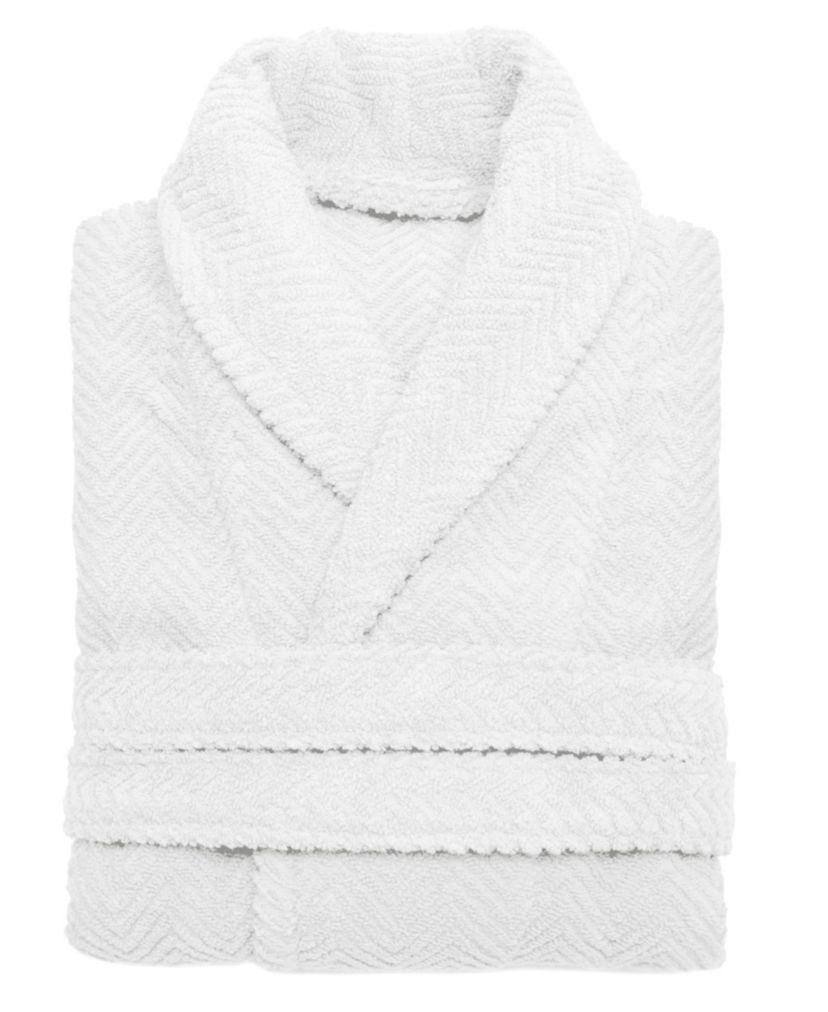 Unisex Herringbone Bathrobe