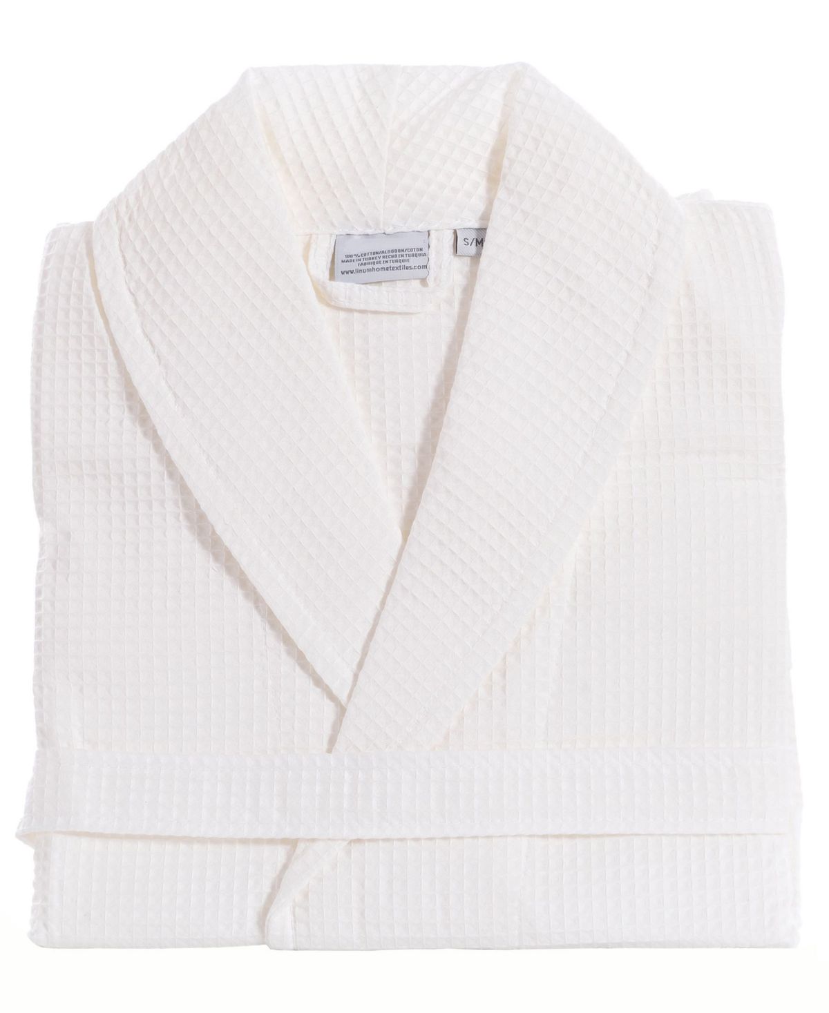Unisex Waffle Weave Bathrobe