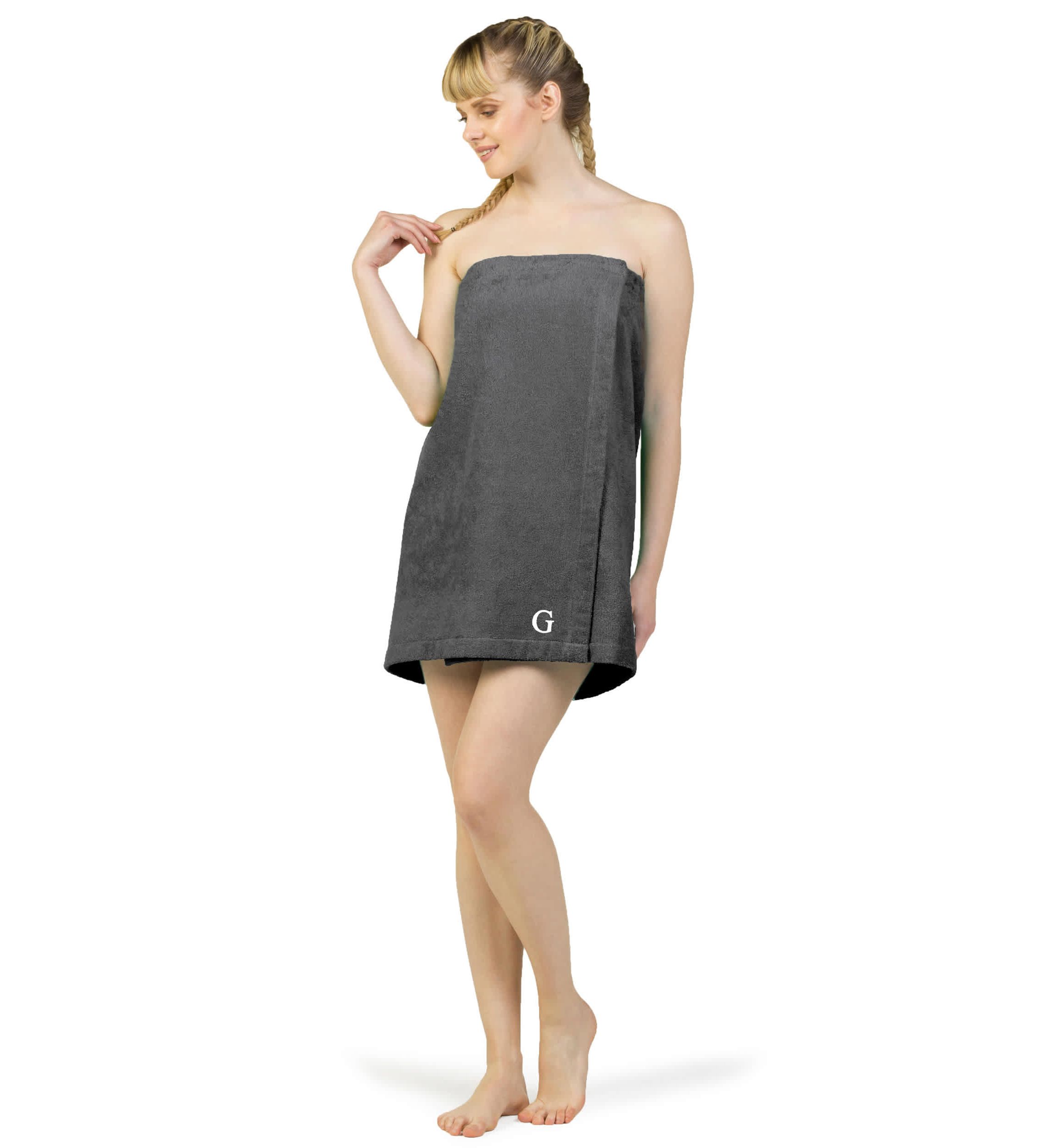 Personalized Womens Body Wrap - Grey