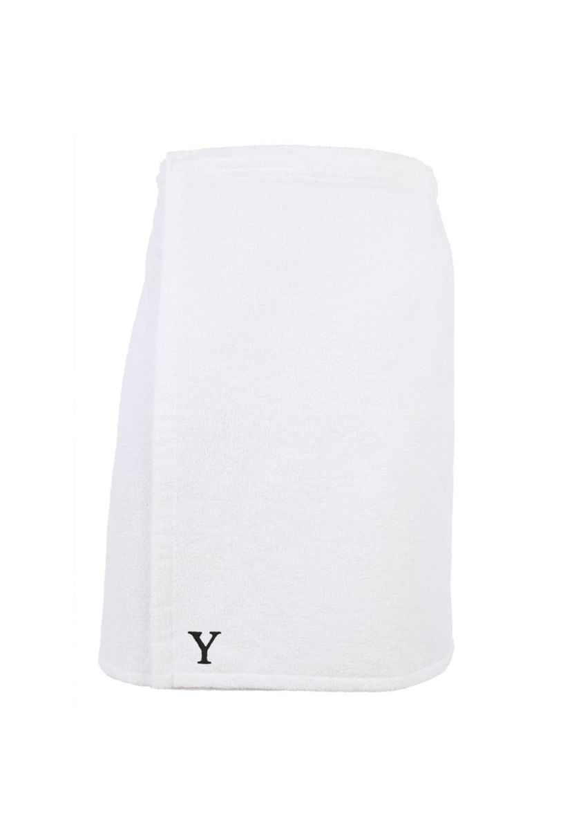 Personalized Mens Body Wrap - White