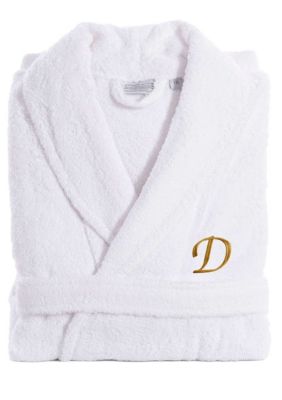 Linum Home Textiles Personalized Unisex Terry Bathrobe, L/XL