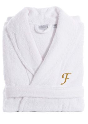 Linum Home Textiles Personalized Unisex Terry Bathrobe, L/XL