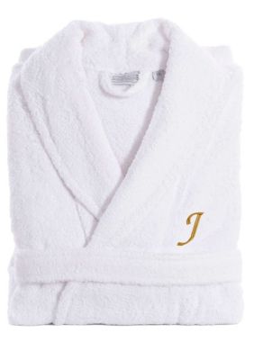 Linum Home Textiles Personalized Unisex Terry Bathrobe, L/XL