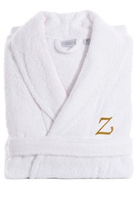 Linum Home Textiles Personalized Unisex Terry Bathrobe, L/XL