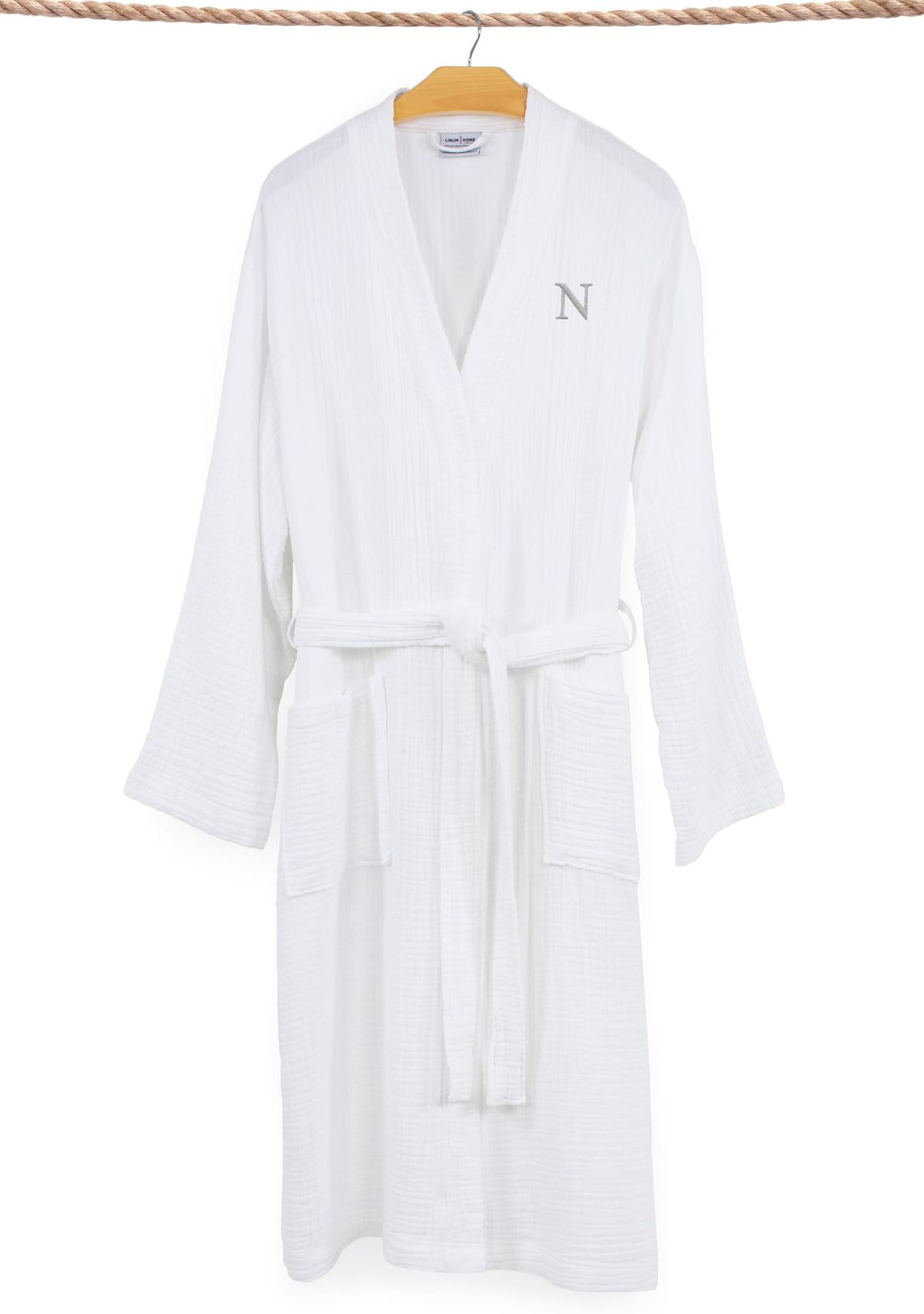 Personalized Unisex Smyrna Bathrobe