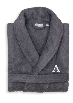 Linum Home Textiles Personalized Unisex Terry Bathrobe, L/XL