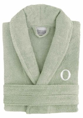 Linum Home Textiles Personalized Unisex Terry Bathrobe, L/XL