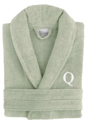 Linum Home Textiles Personalized Unisex Terry Bathrobe, L/XL