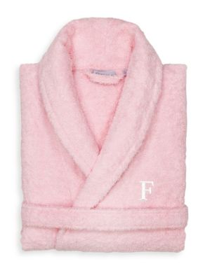 Linum Home Textiles Personalized Unisex Terry Bathrobe, S/M
