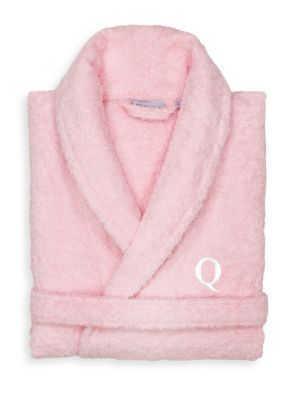 Linum Home Textiles Personalized Unisex Terry Bathrobe, S/M
