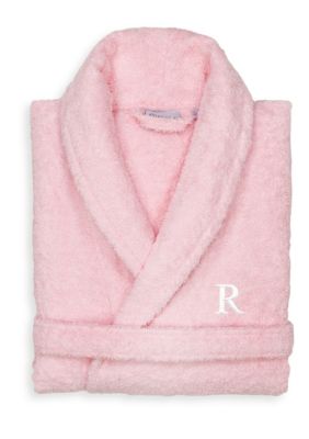 Linum Home Textiles Personalized Unisex Terry Bathrobe, S/M