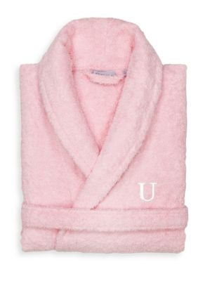 Linum Home Textiles Personalized Unisex Terry Bathrobe, L/XL