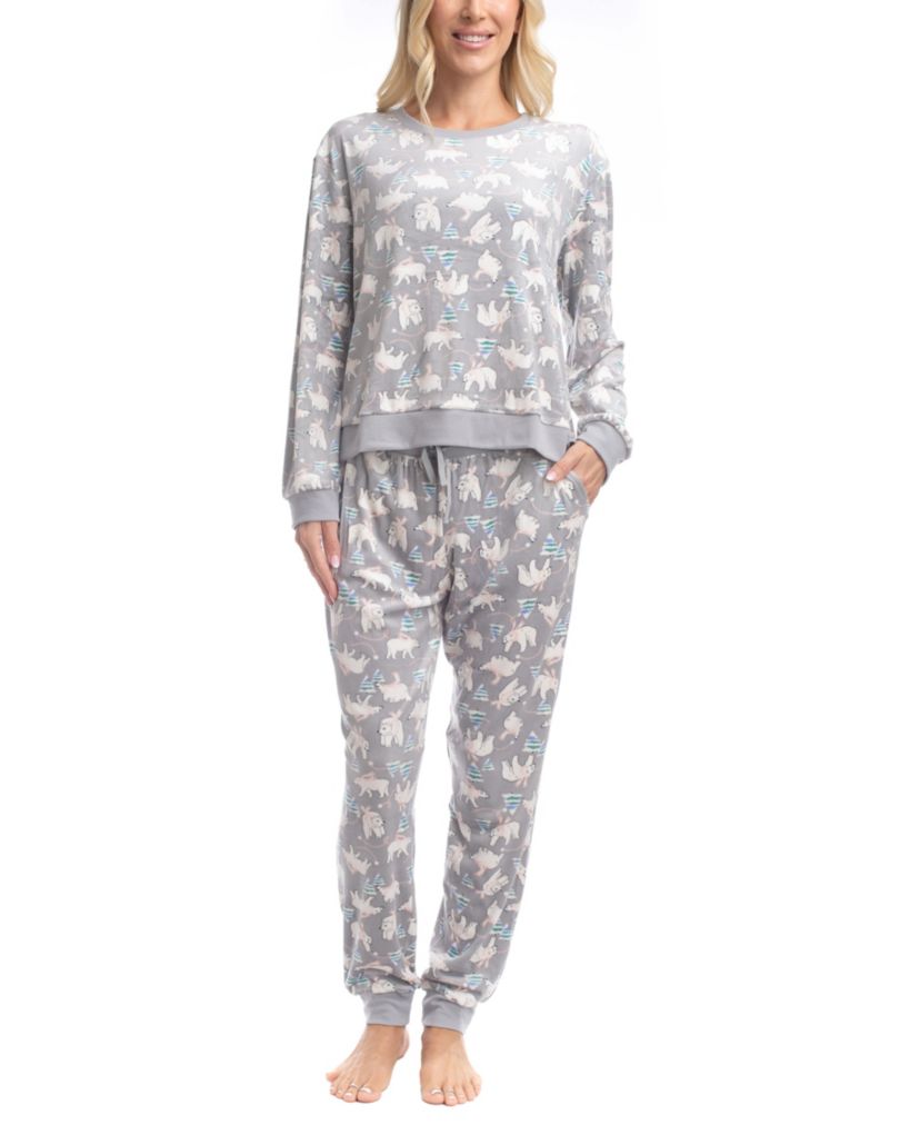 Muk Luks Mountain Vibes PJ Set