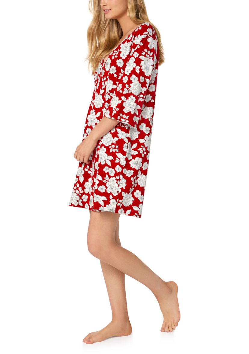 Cotton Knit Sleep Dress