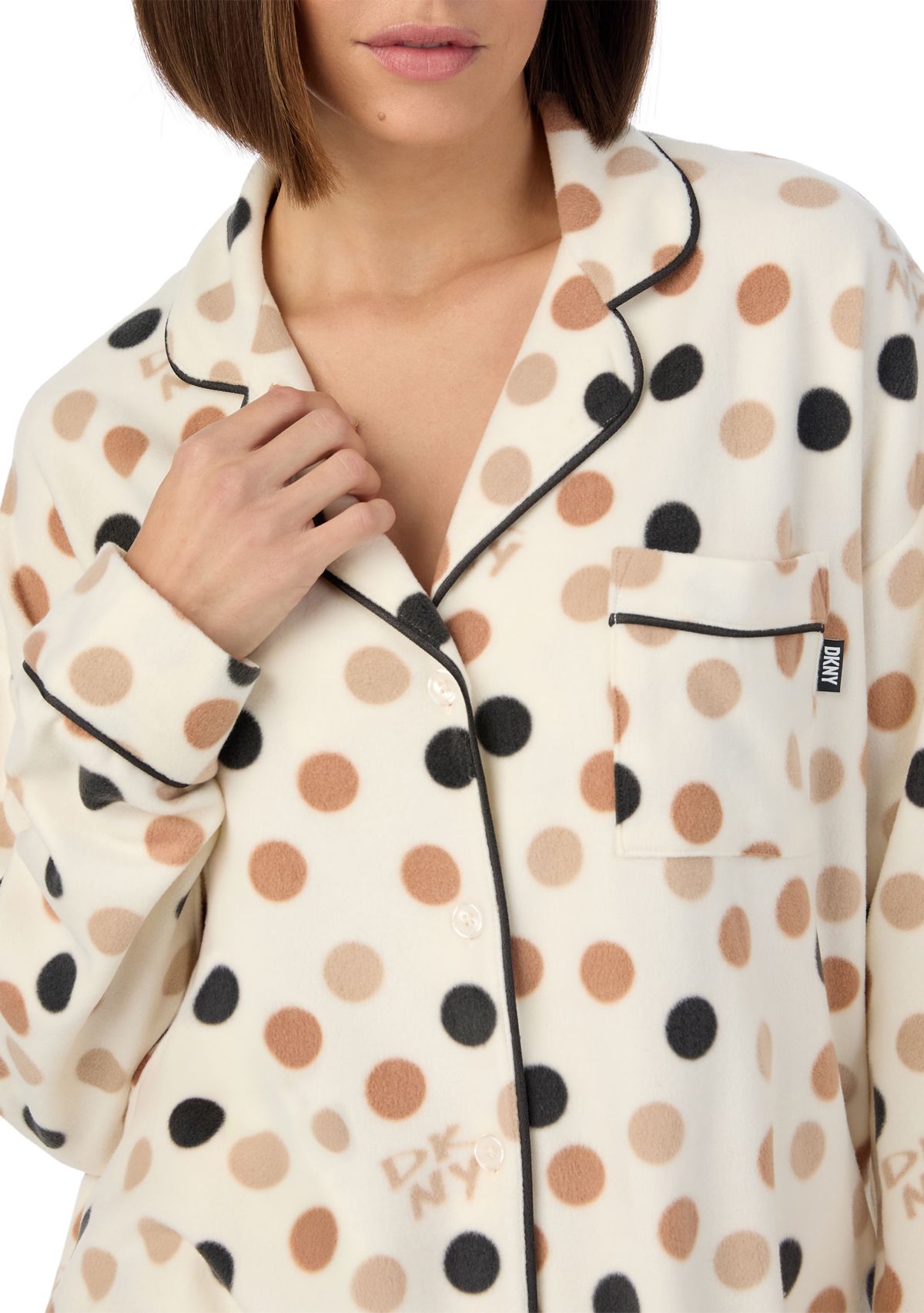 Womens Printed Pajama Set