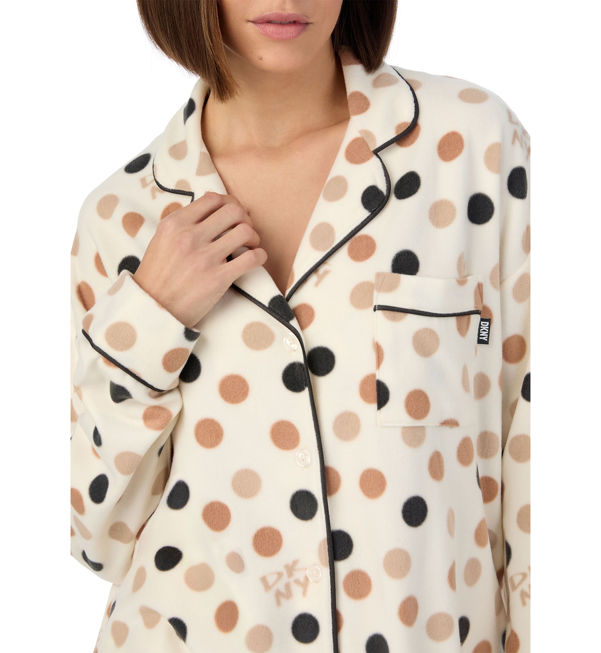 Womens Printed Pajama Set