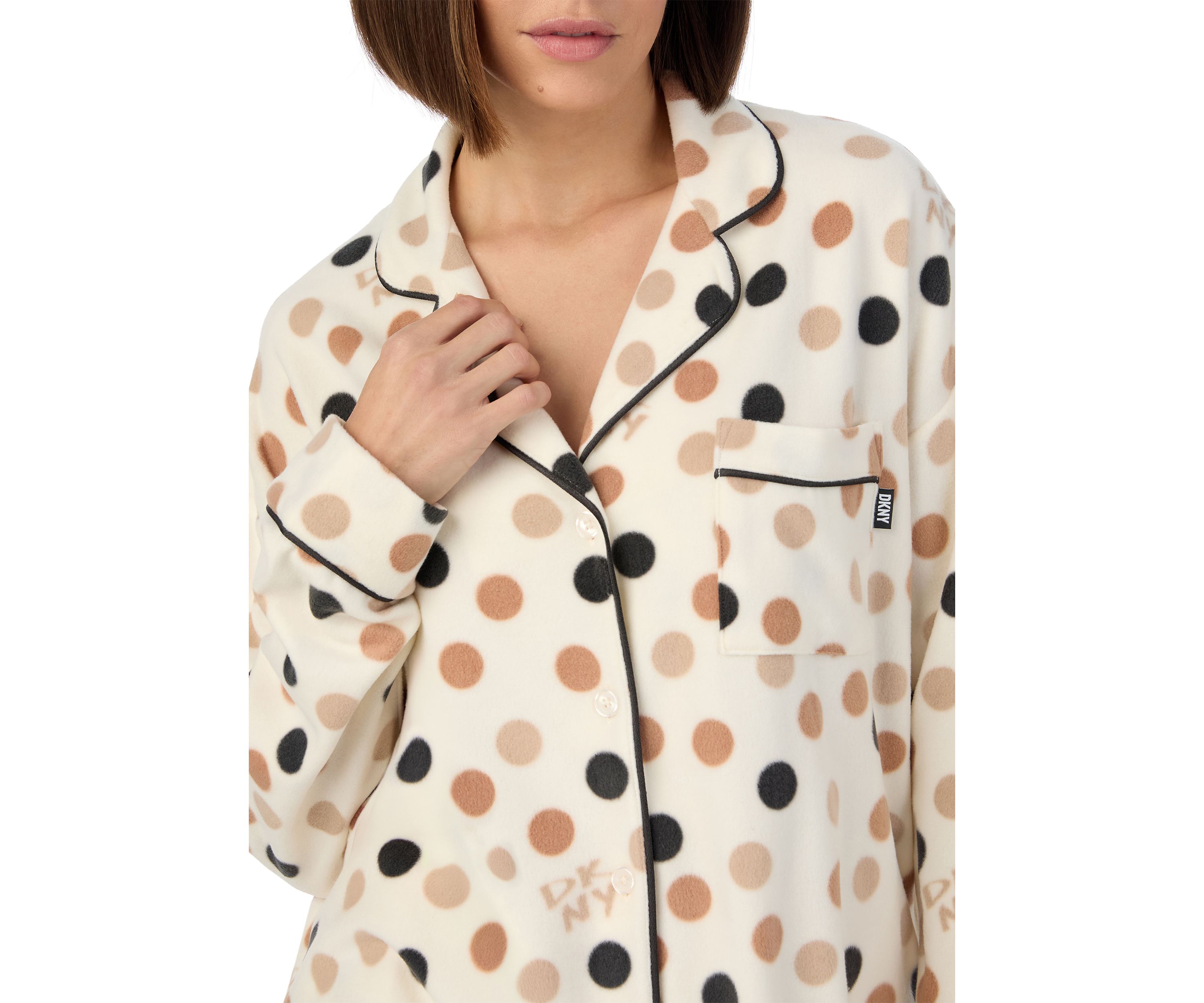 Womens Printed Pajama Set