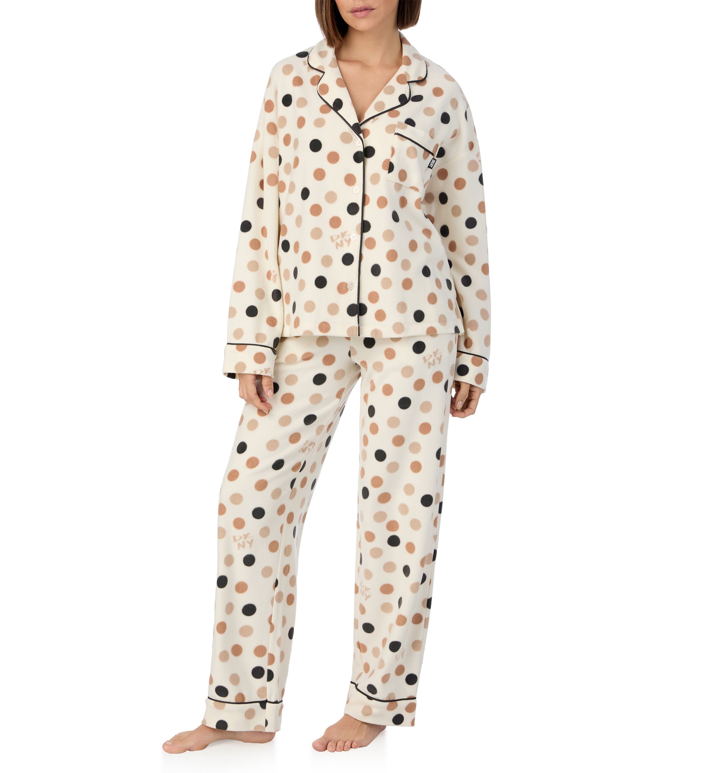 Womens Printed Pajama Set