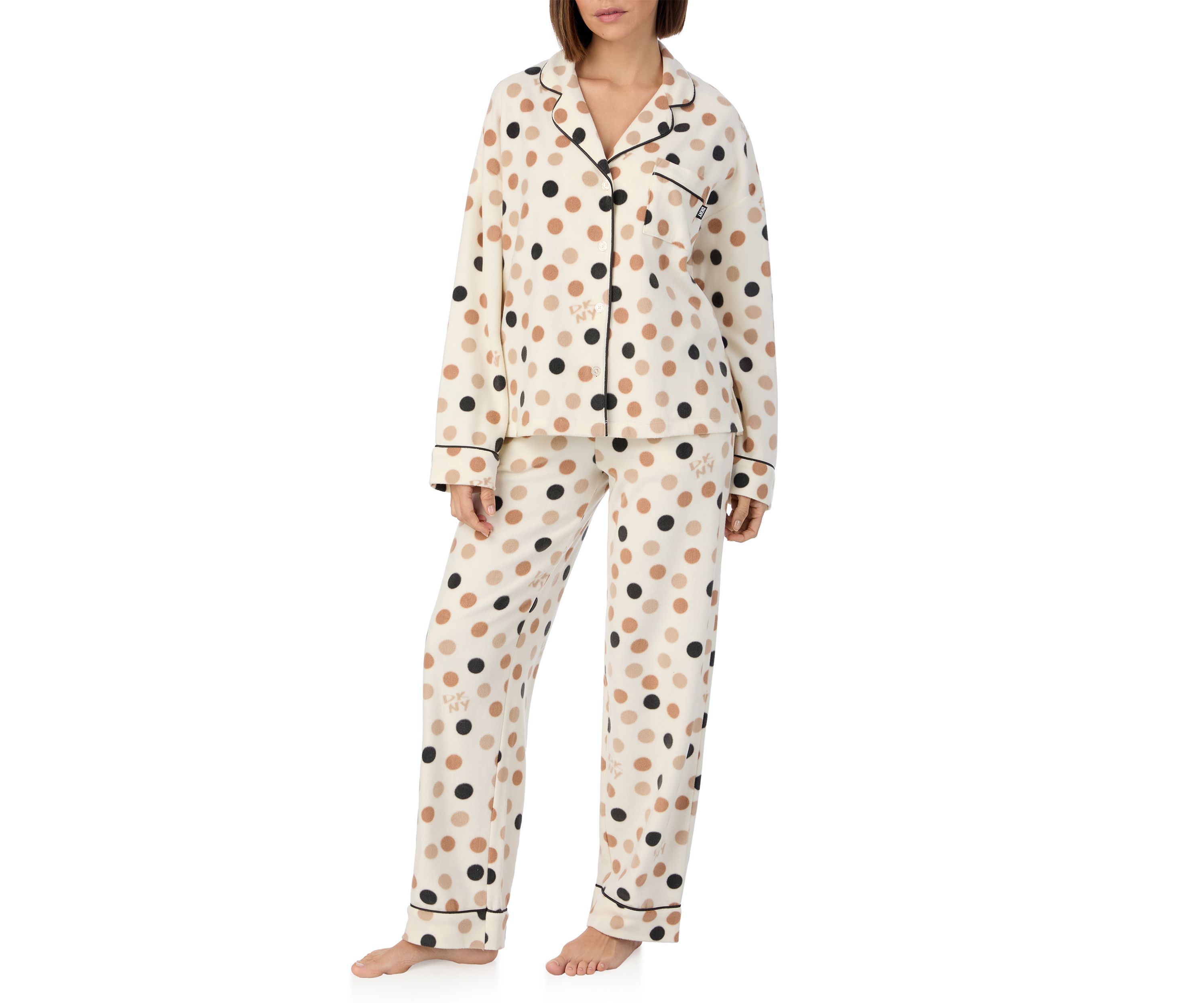 Womens Printed Pajama Set