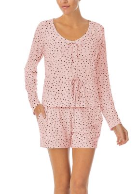 Floral Boxer Pajama Set