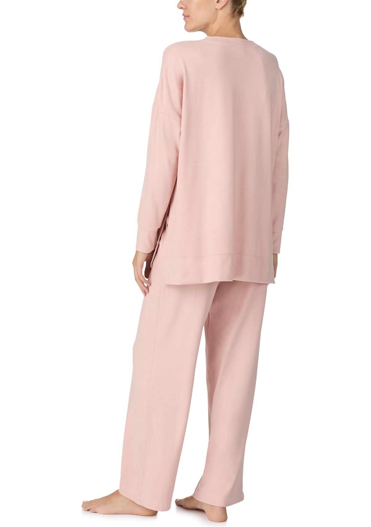 Womens Oversized Top and Pants Pajama Set