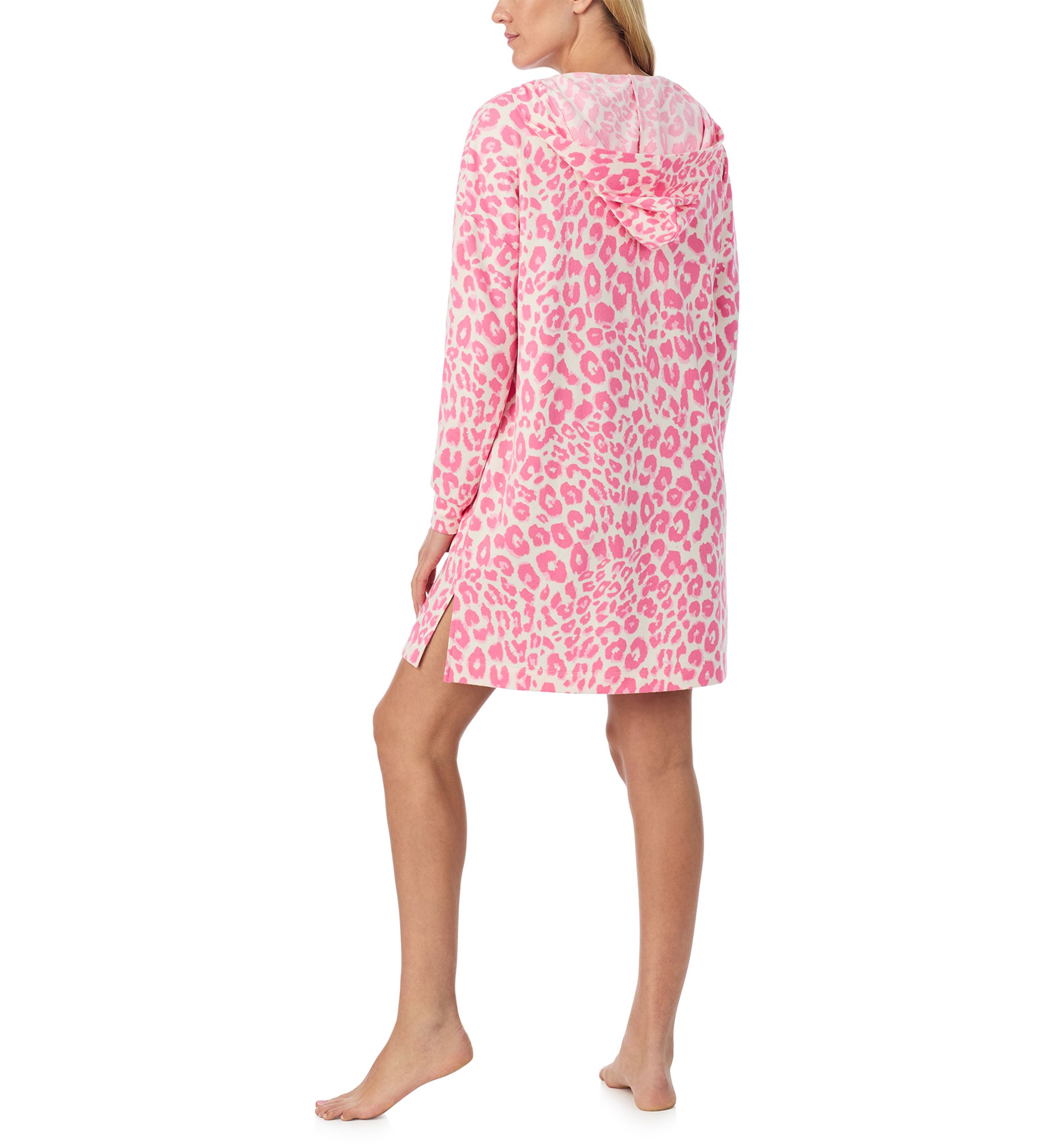 Printed Short Hooded Tunic 