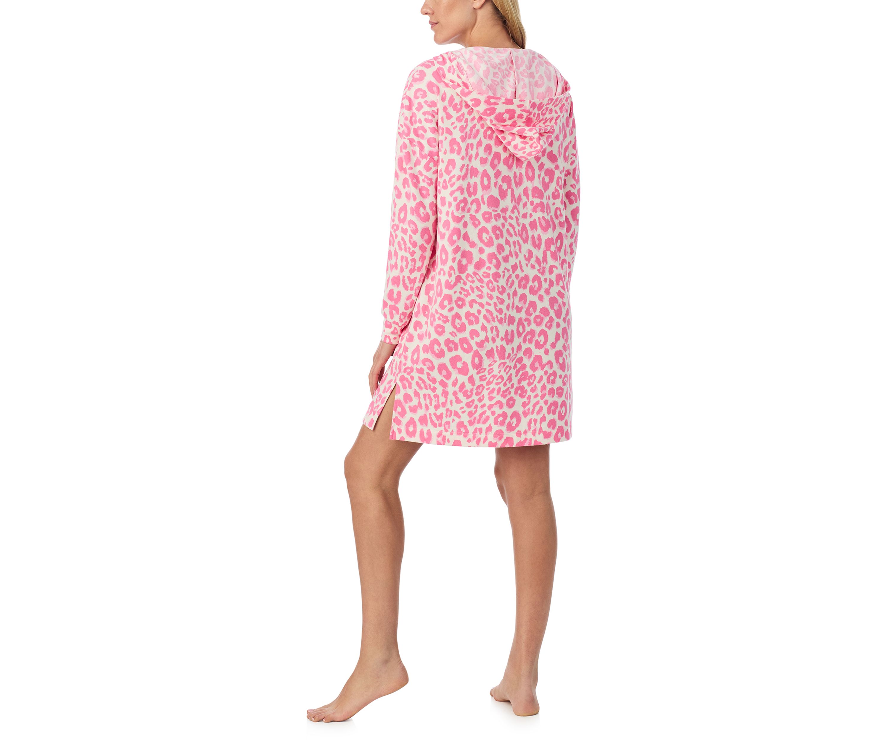 Printed Short Hooded Tunic 