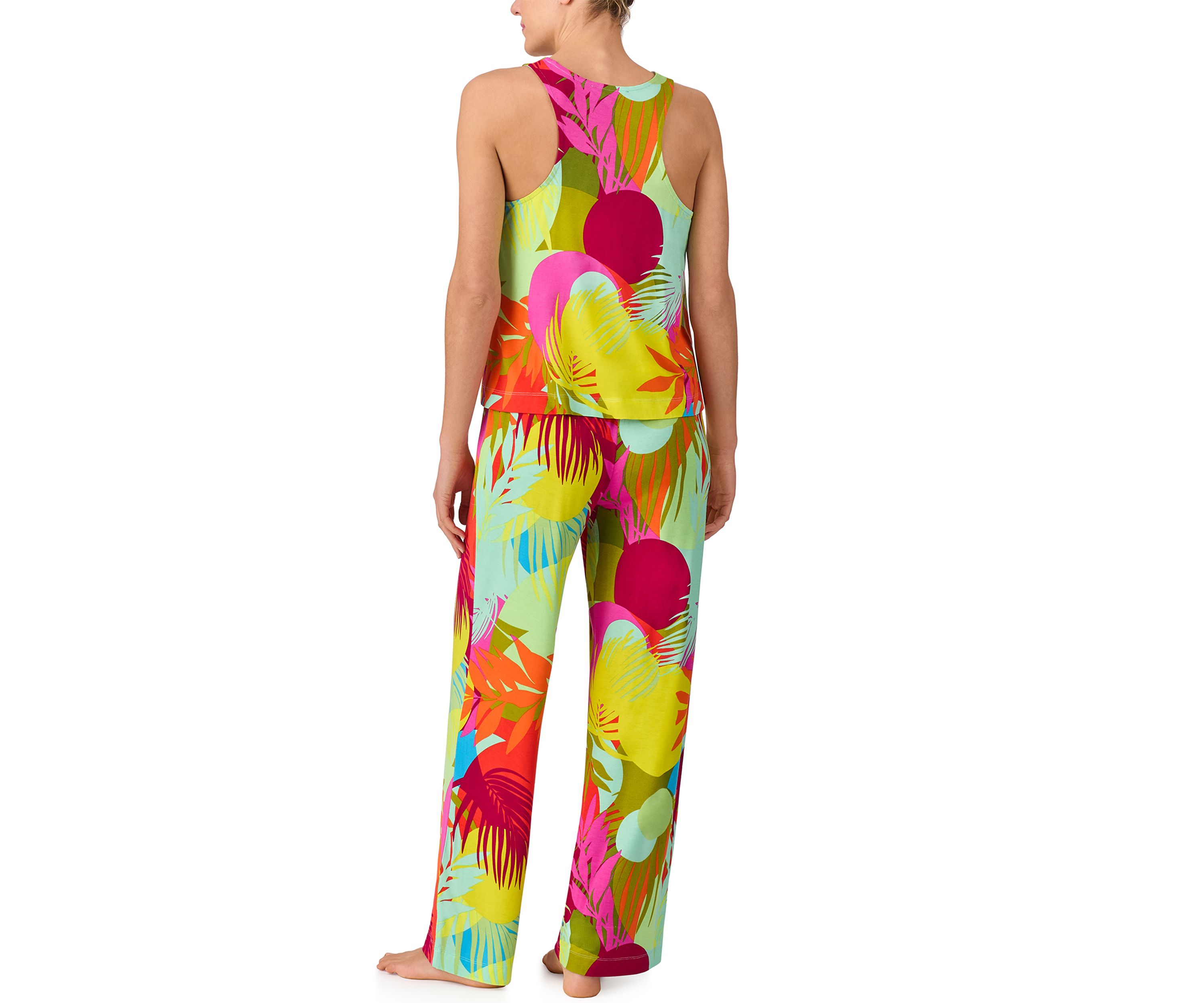 Womens Printed Pajama Set
