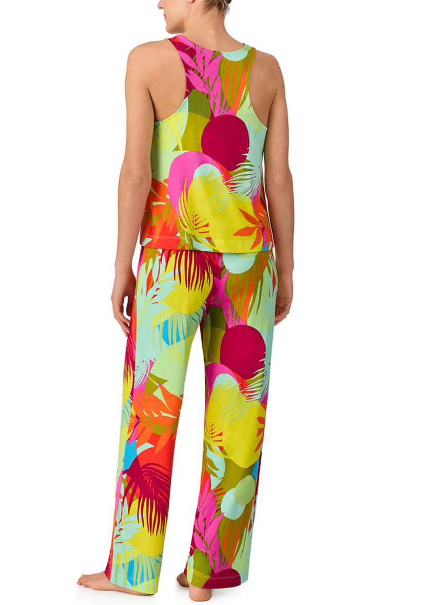 Womens Printed Pajama Set