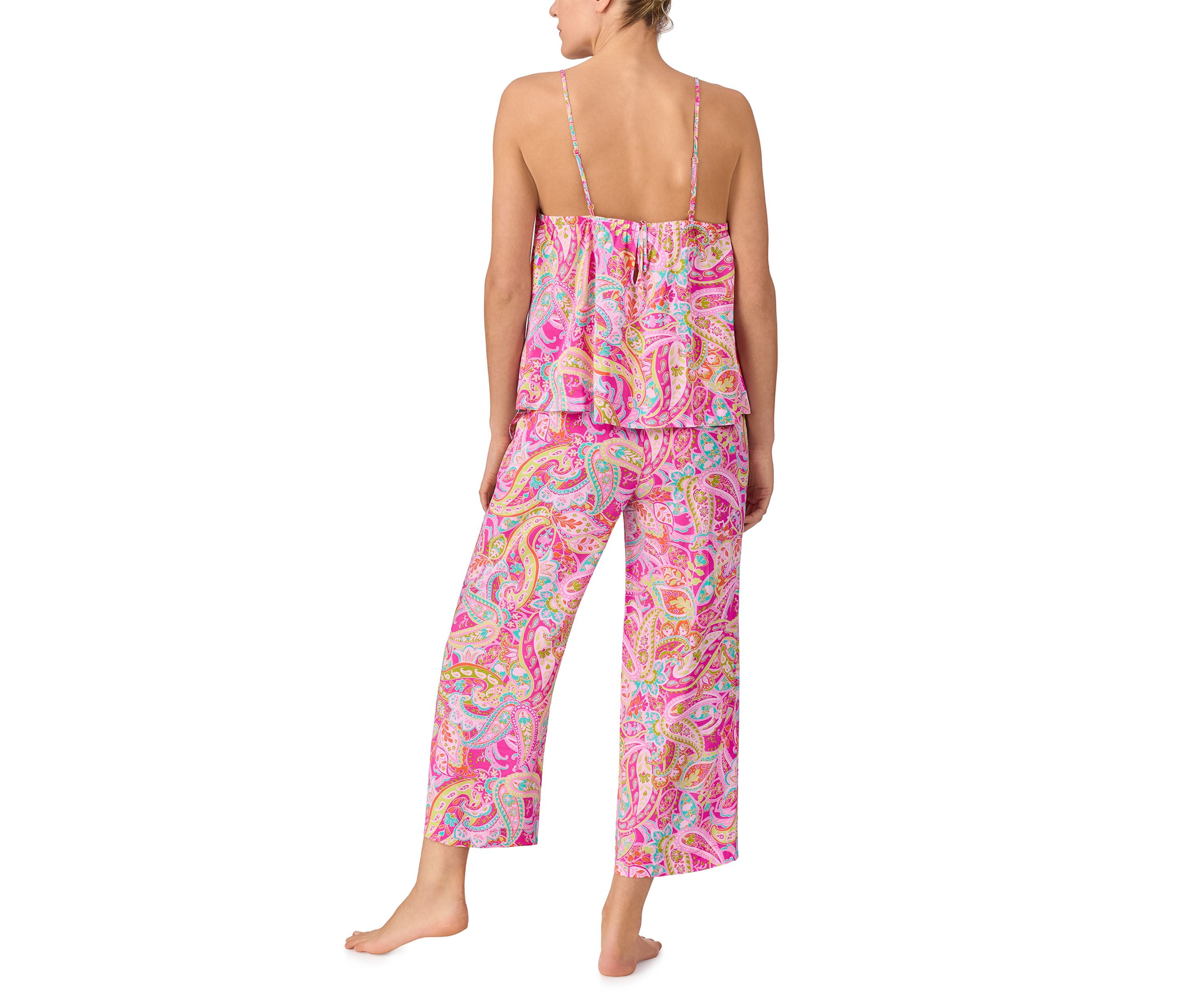 Womens Paisley Pajama Set