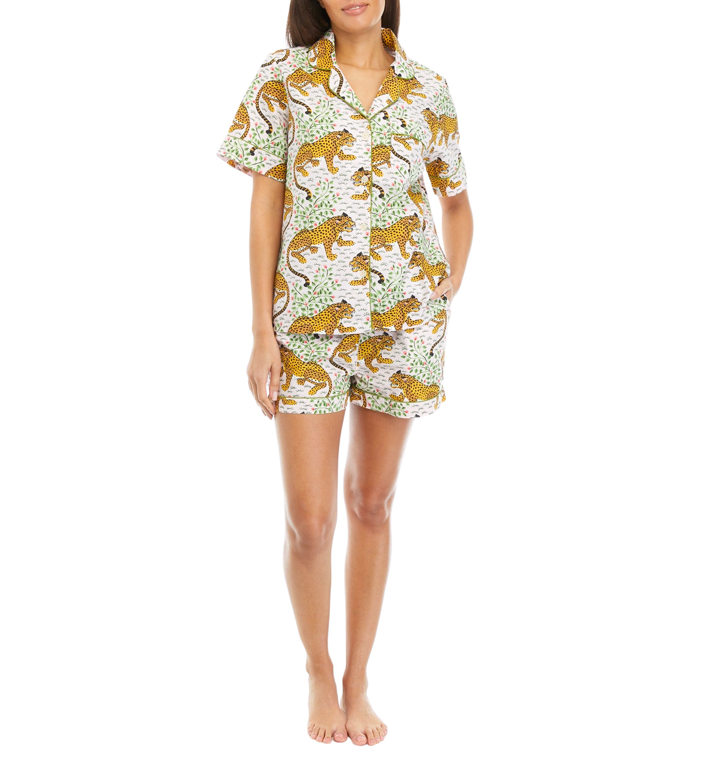 Womens Bagheera Blush Short Pajama Set
