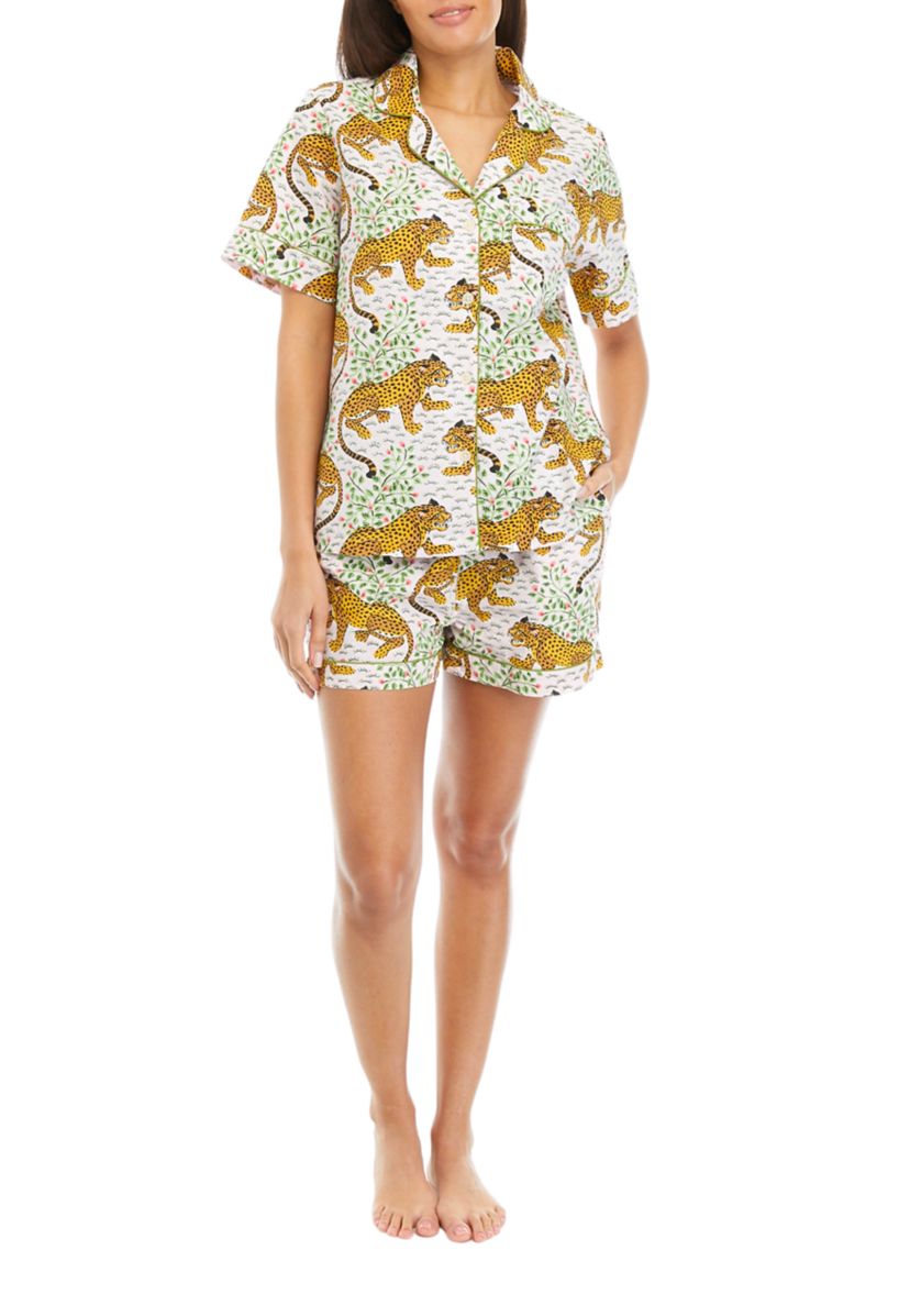 Womens Bagheera Blush Short Pajama Set
