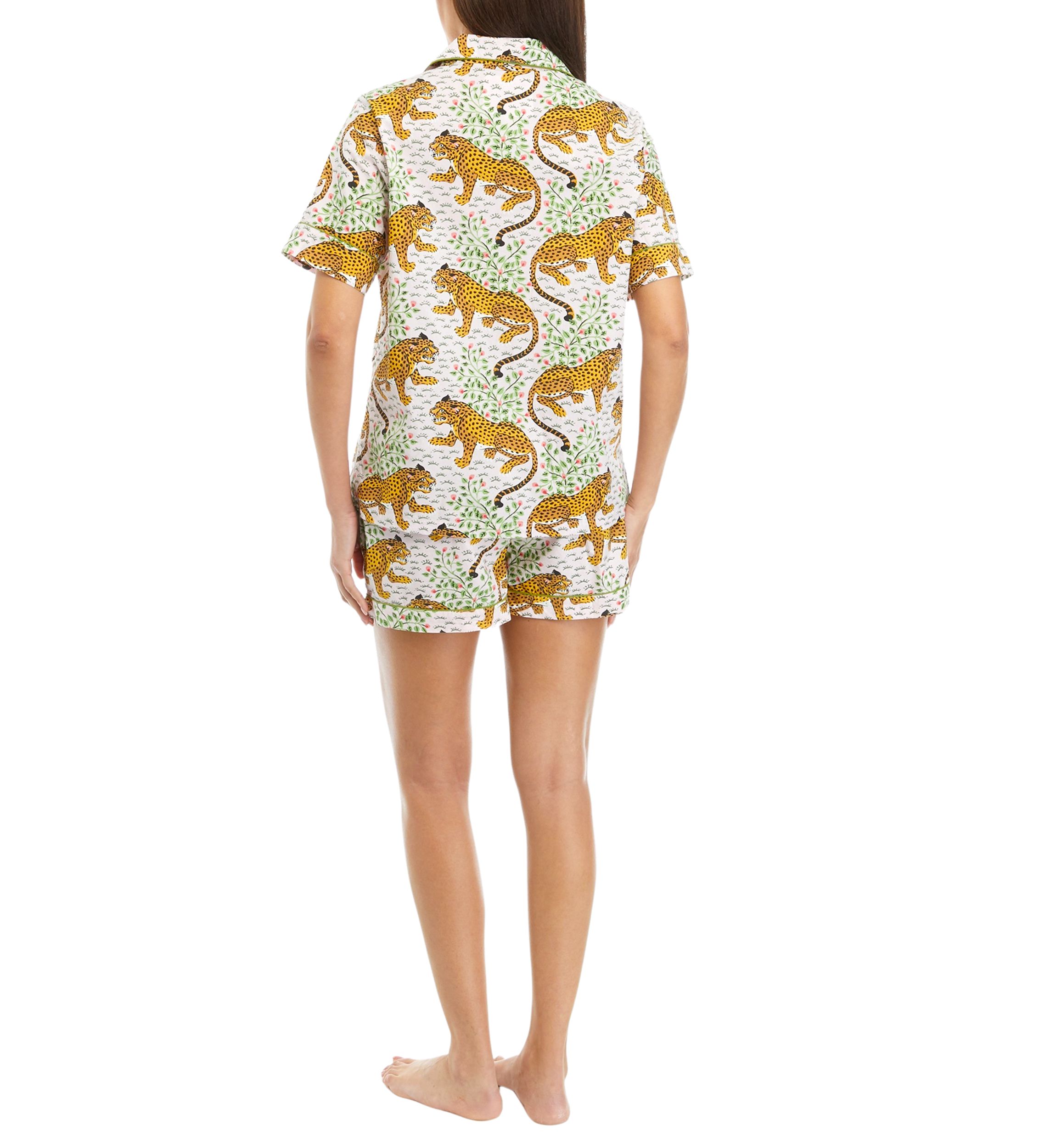Womens Bagheera Blush Short Pajama Set