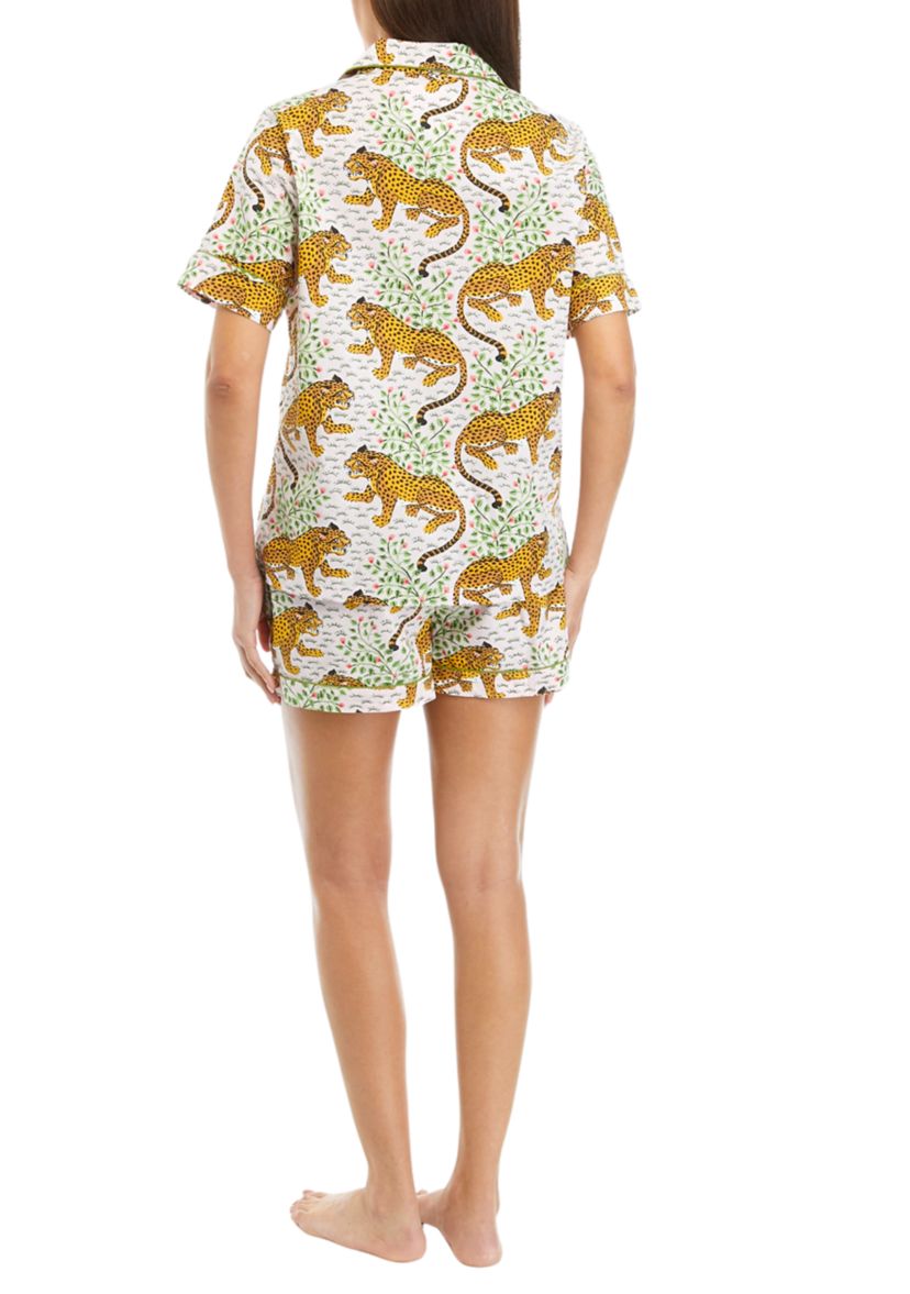 Womens Bagheera Blush Short Pajama Set