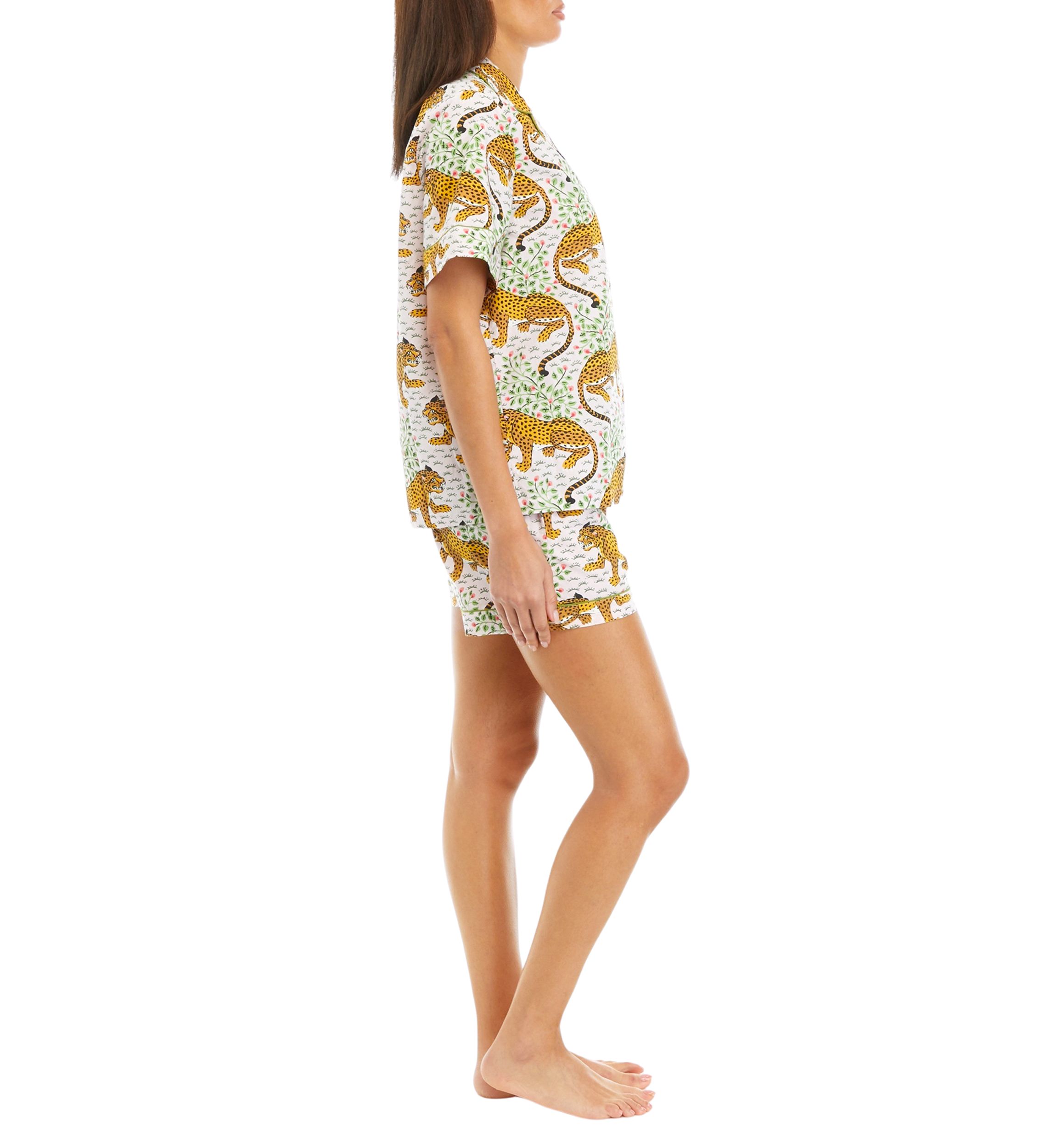 Womens Bagheera Blush Short Pajama Set