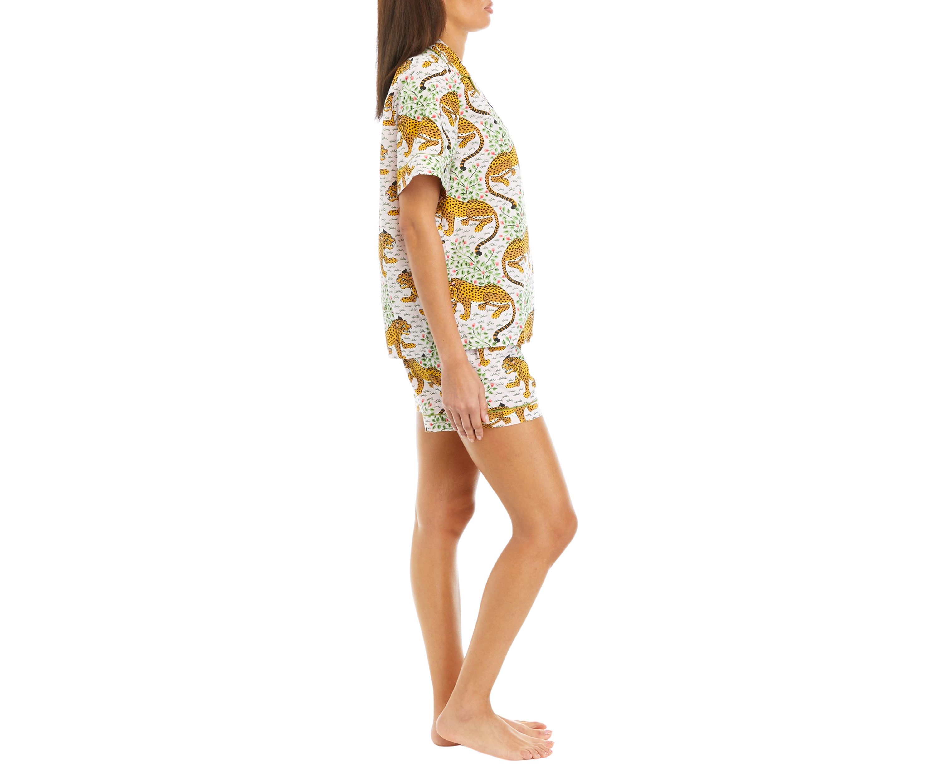 Womens Bagheera Blush Short Pajama Set