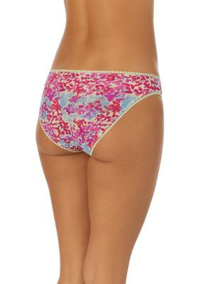 Printed Mesh Bikini Panty