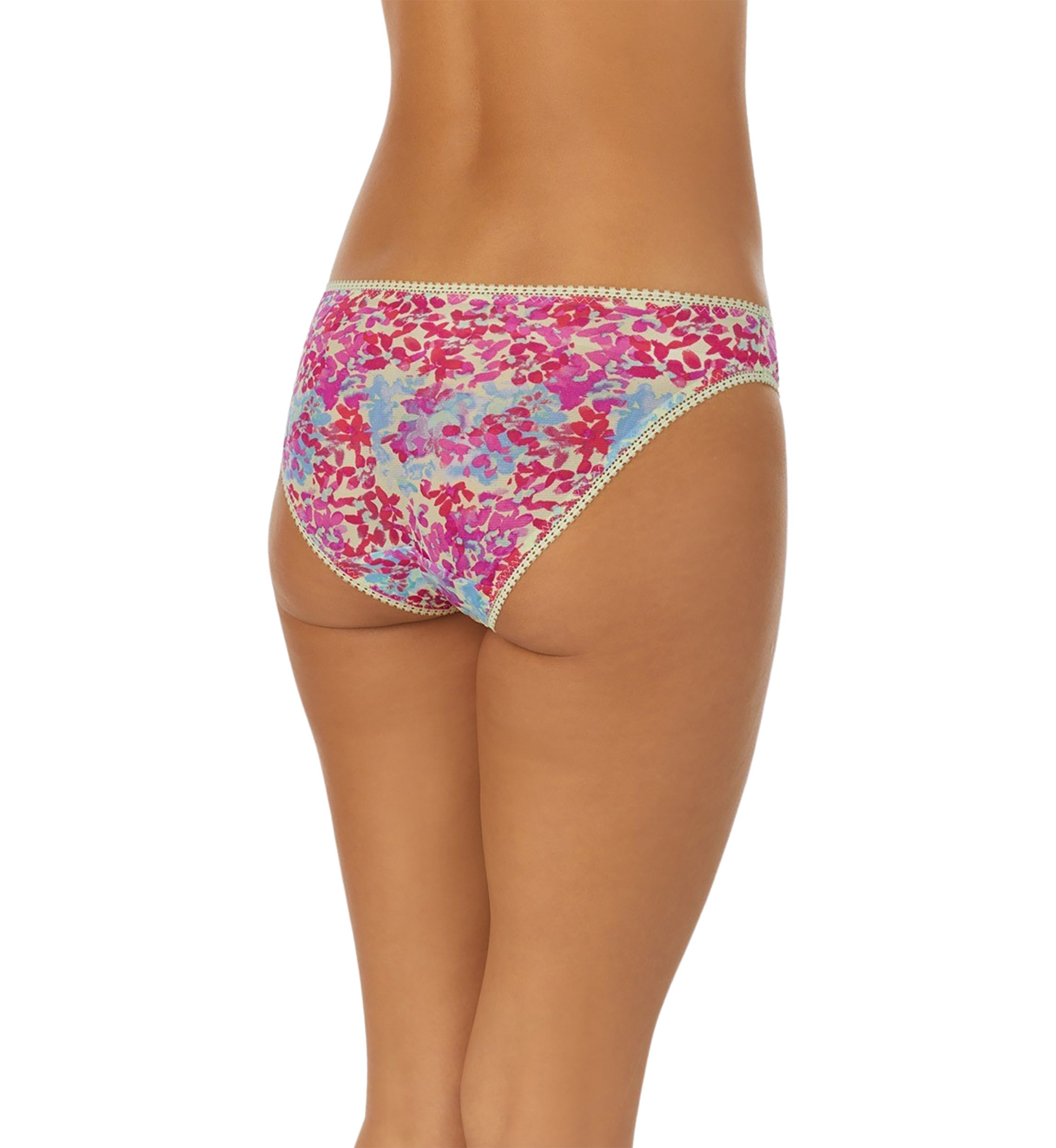 Printed Mesh Bikini Panty