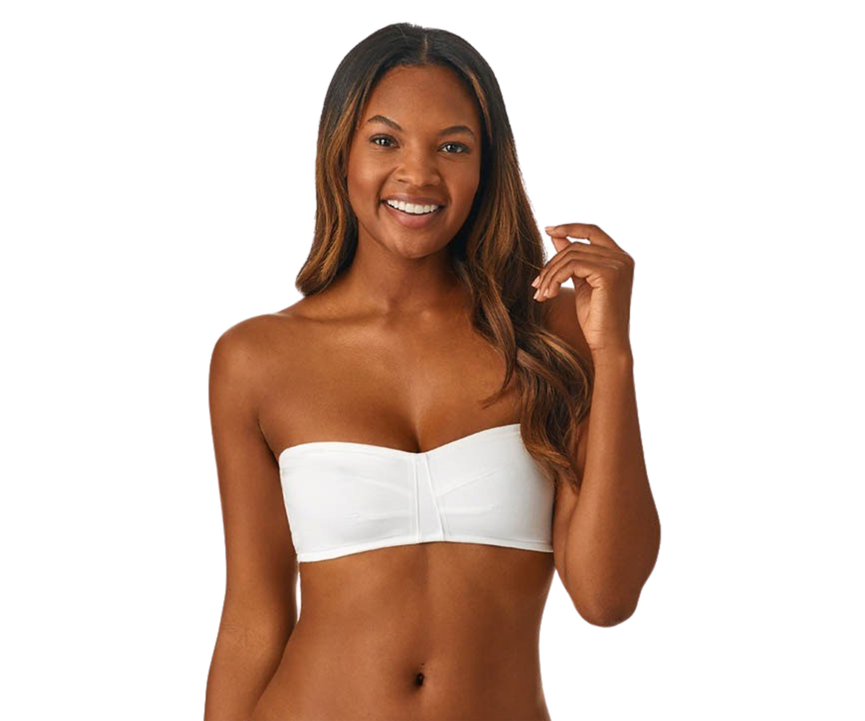 Cabana Cotton Strapless Bandeau Bra