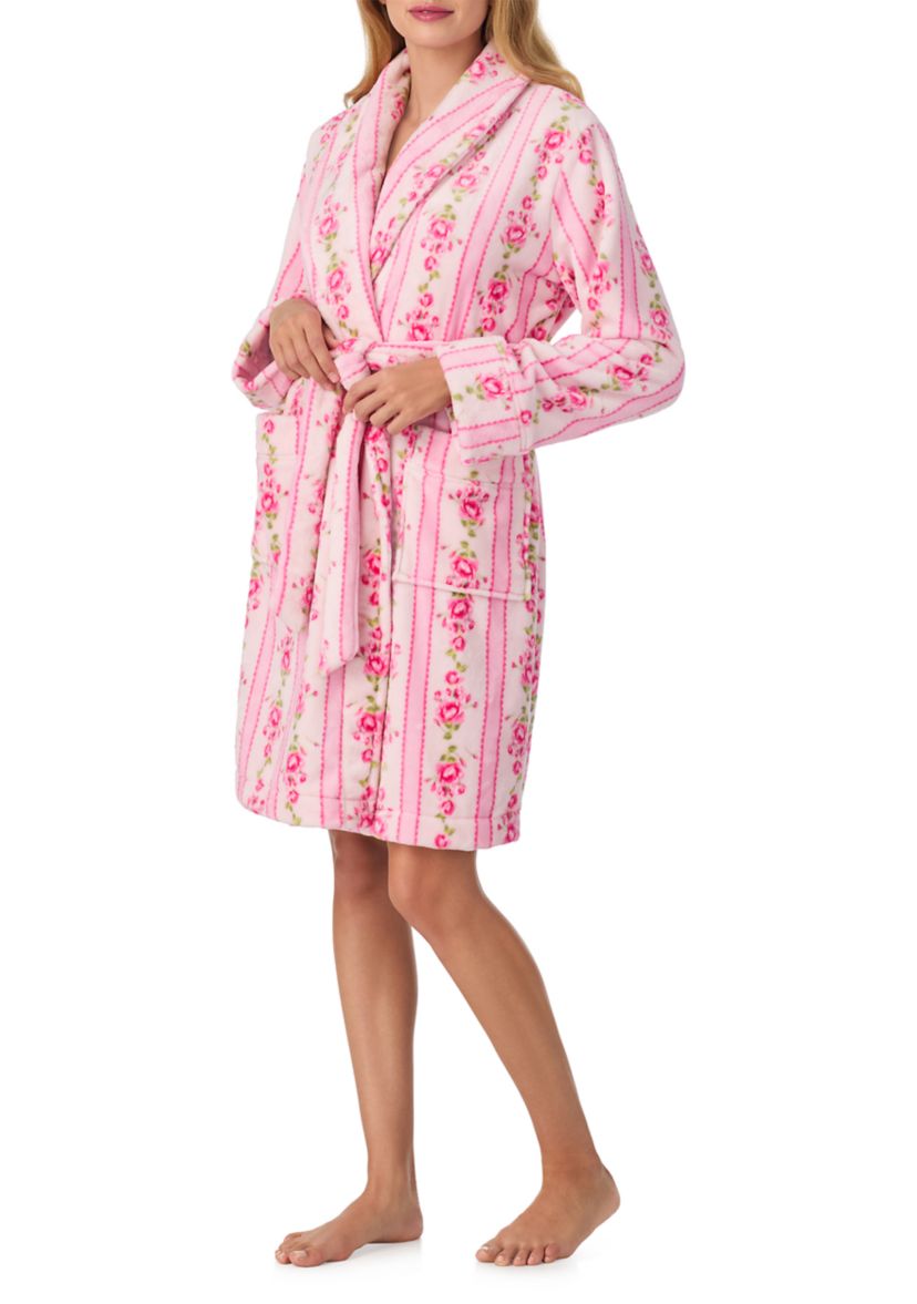 Womens Shawl Collar Robe