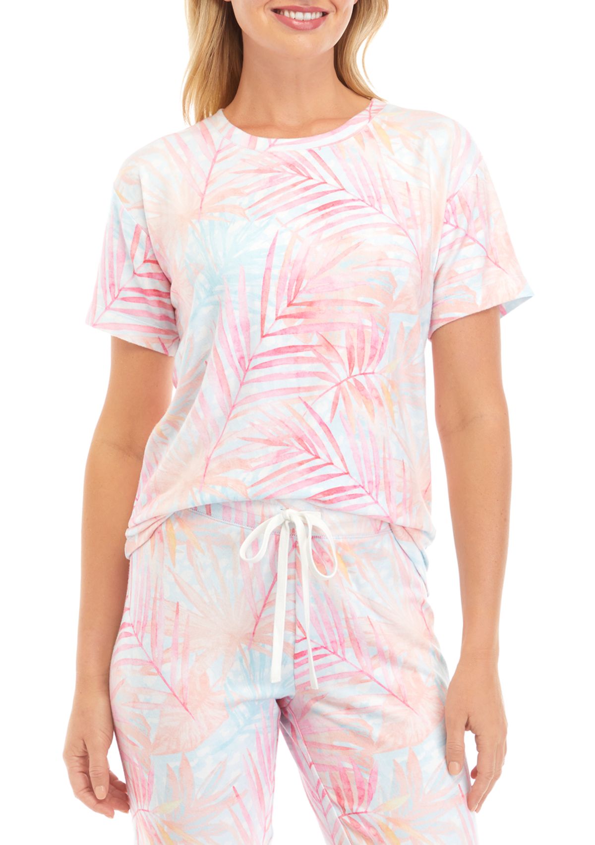 Womens Butter Jersey Short Sleeve Sleep Top