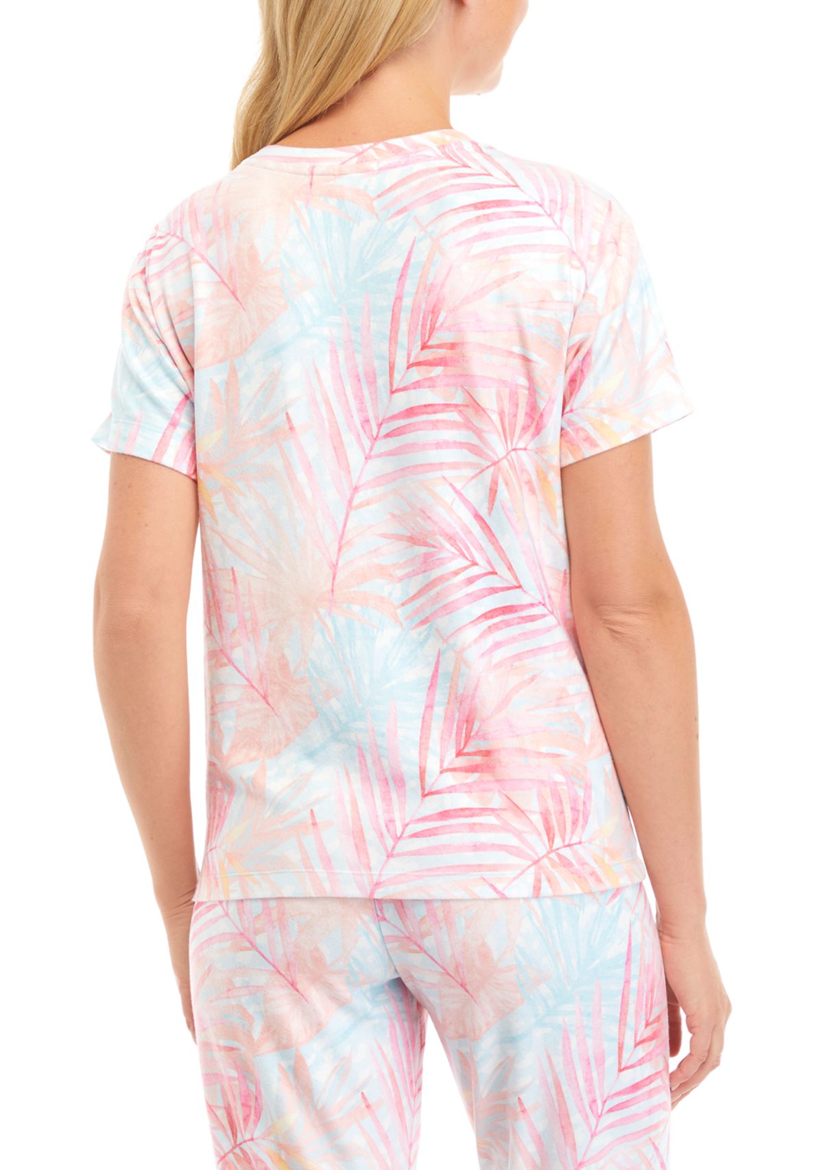 Womens Butter Jersey Short Sleeve Sleep Top