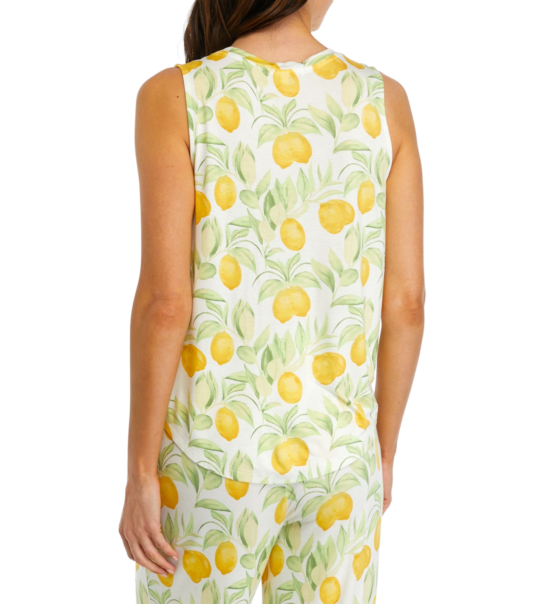 Lemon Print Sleep Tank 