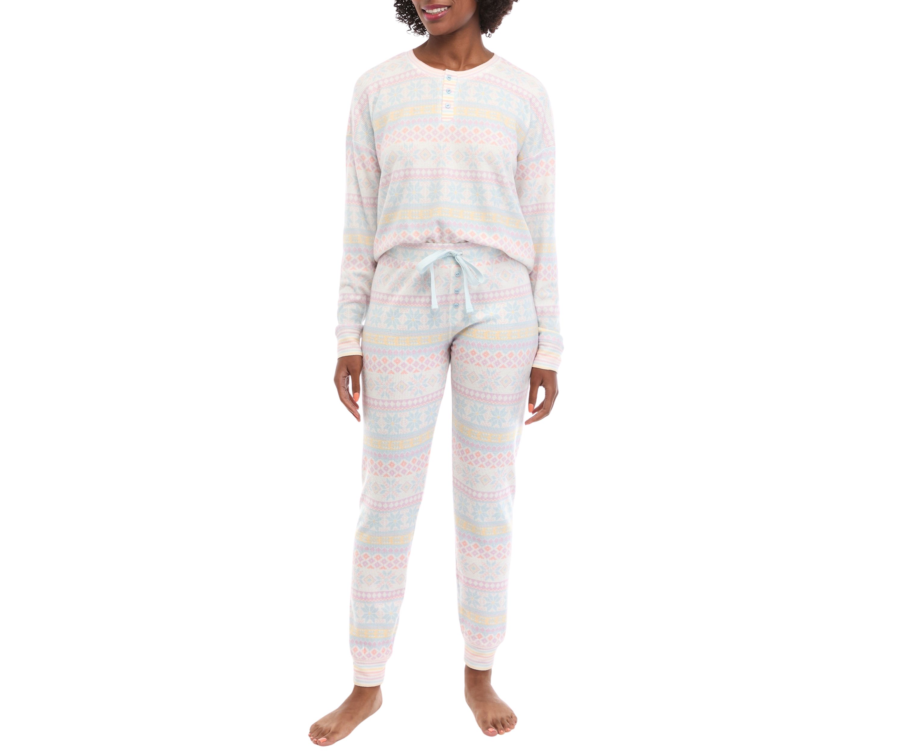 Thermal Folded Pajama Set 