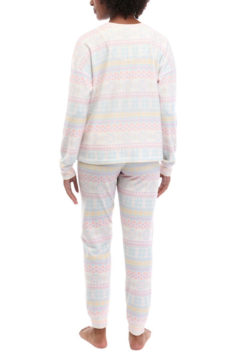 Thermal Folded Pajama Set 