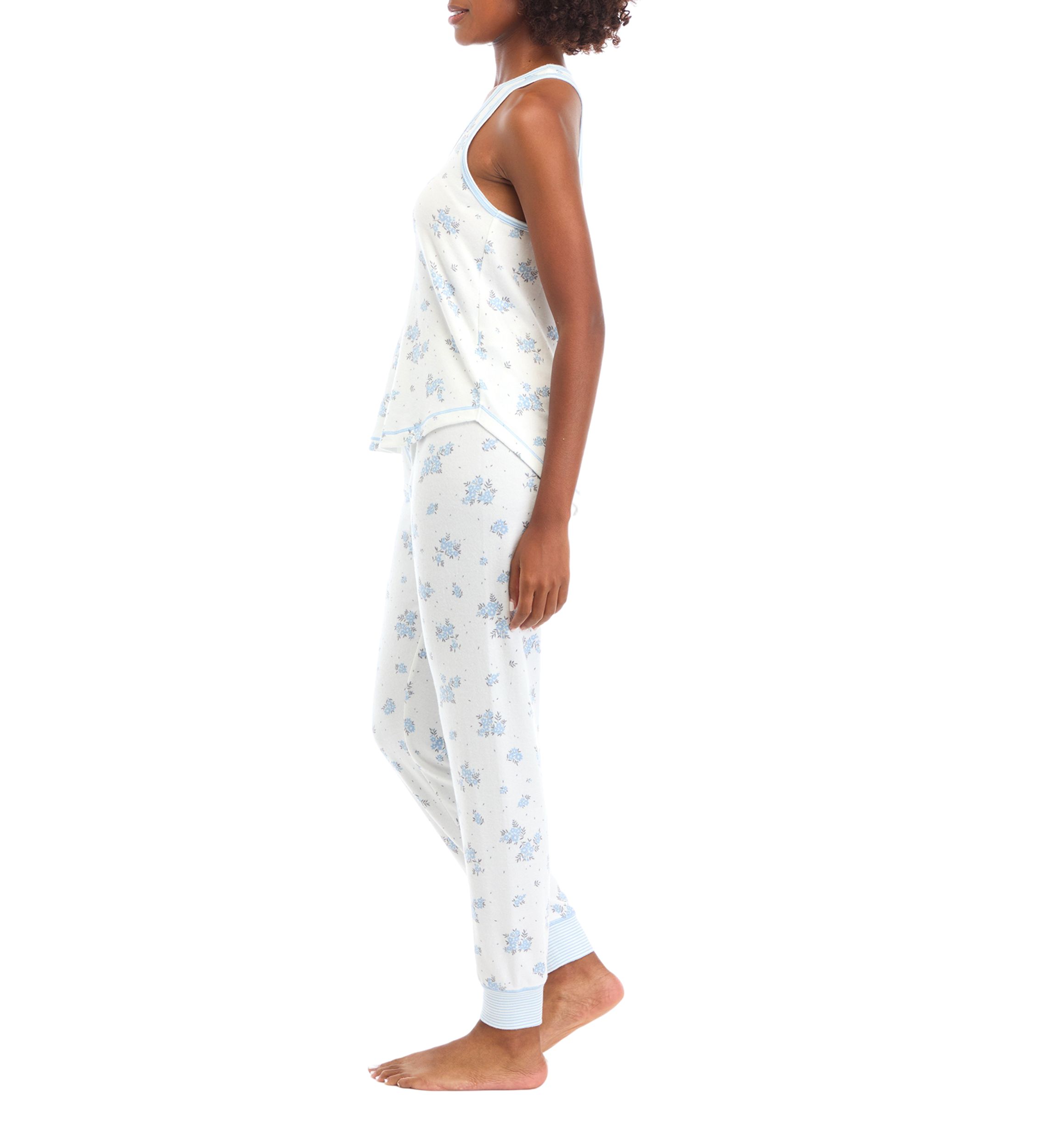 Sleeveless Peachy Pant Pajama Set