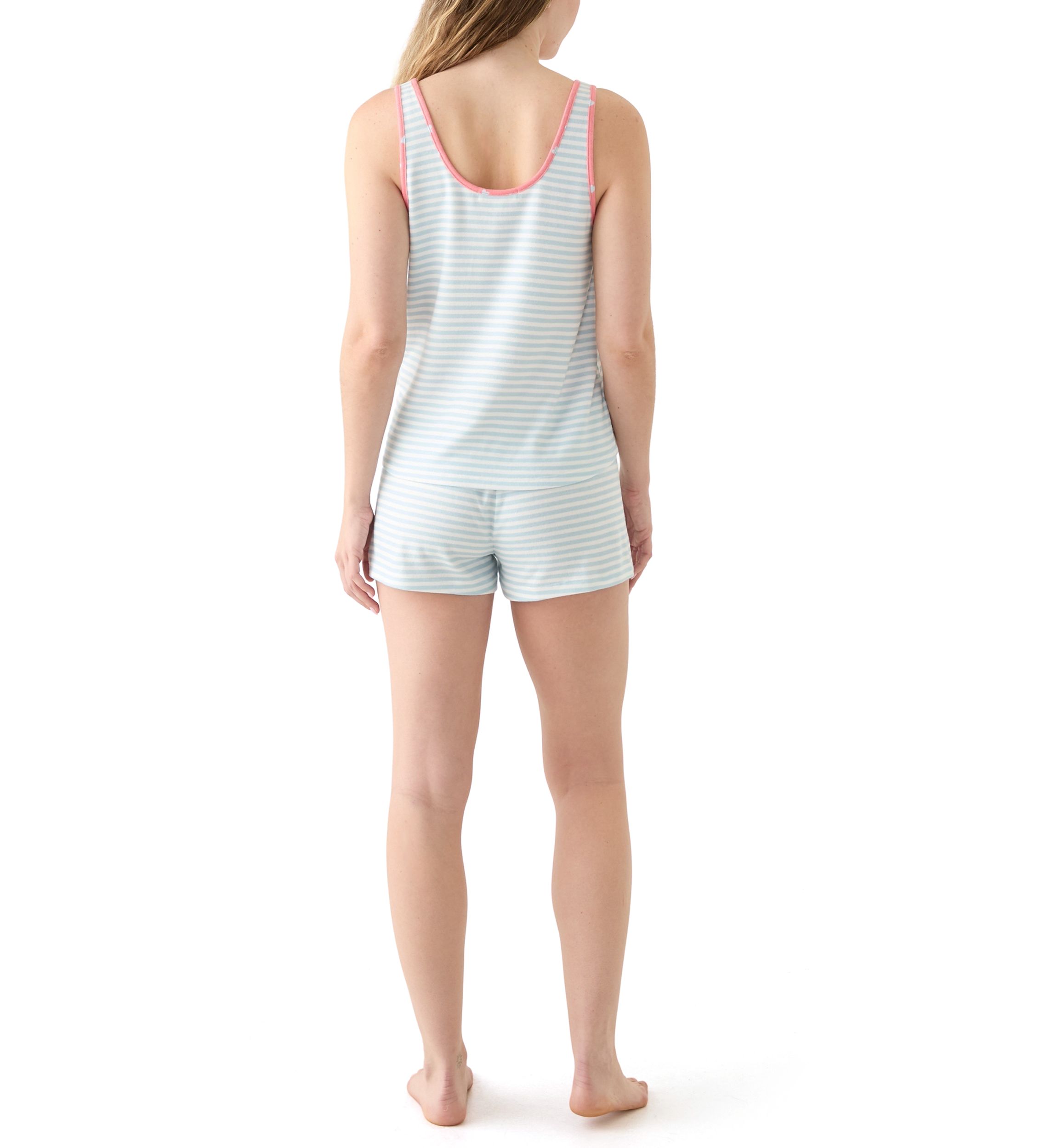 Womens Sleeveless Mix and Match Pajama Set
