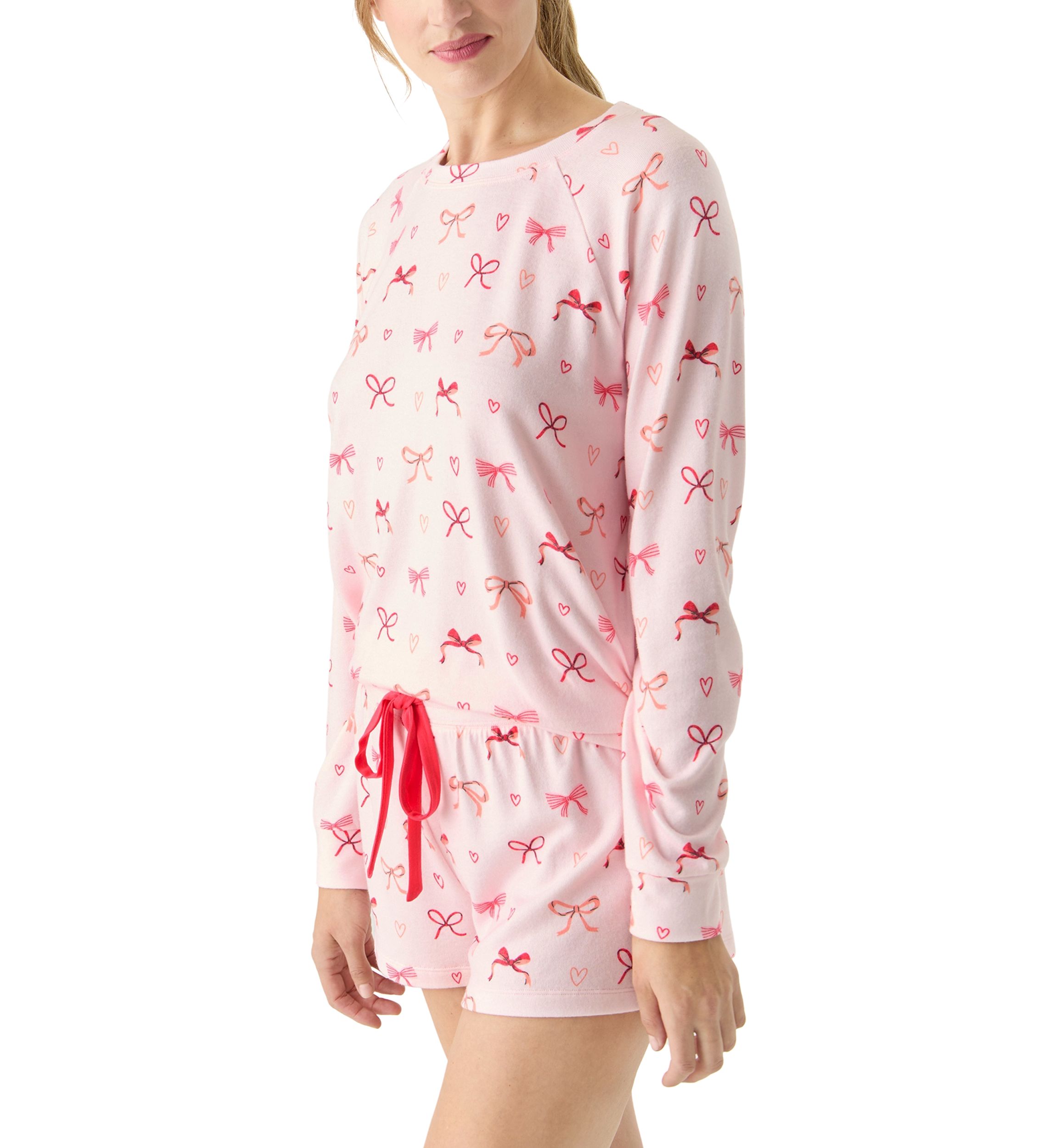 Peachy Printed Short Pajama Set