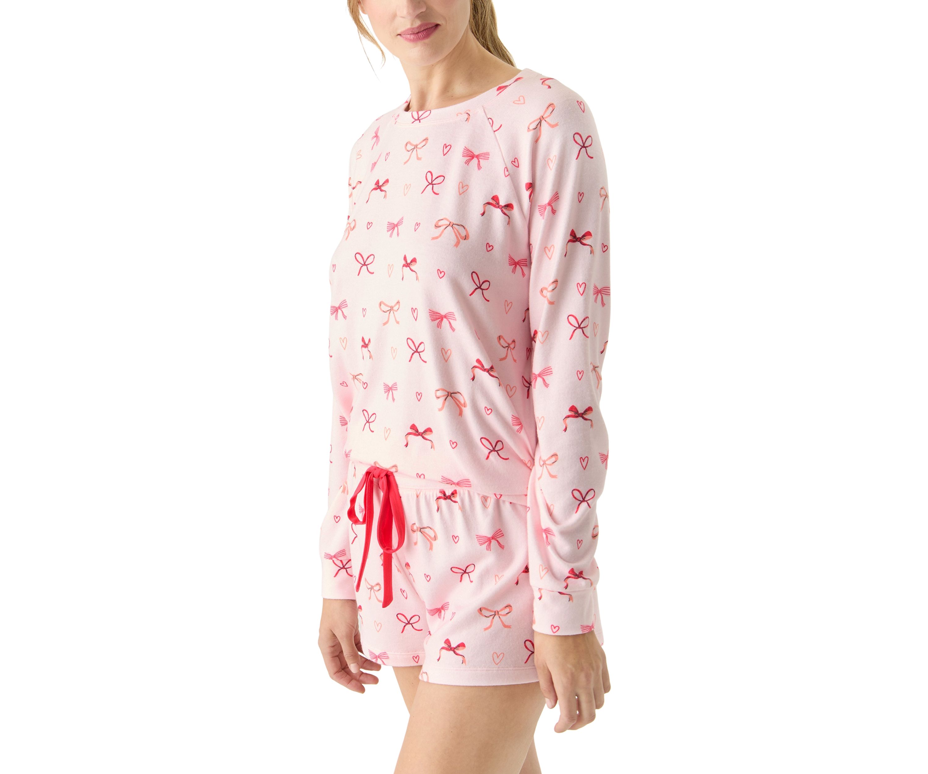 Peachy Printed Short Pajama Set