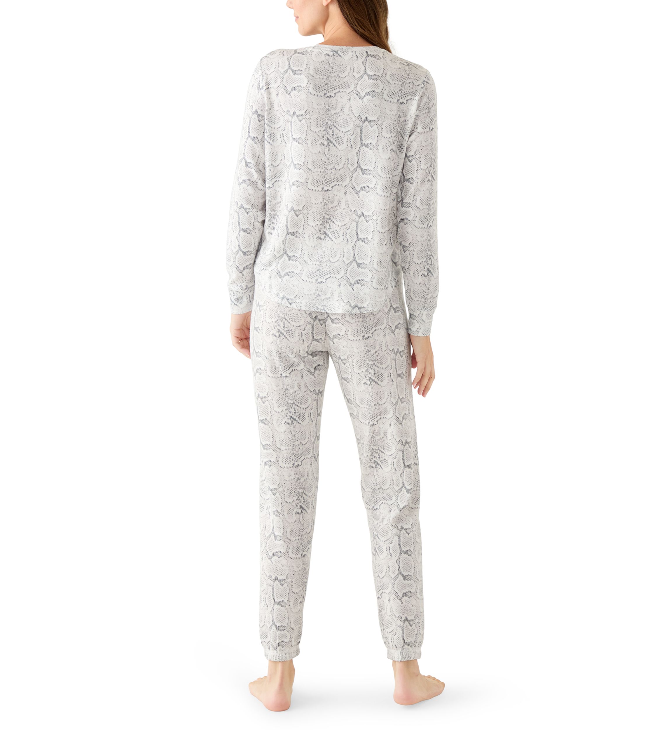 Printed Peachy Jogger Pajama Set 